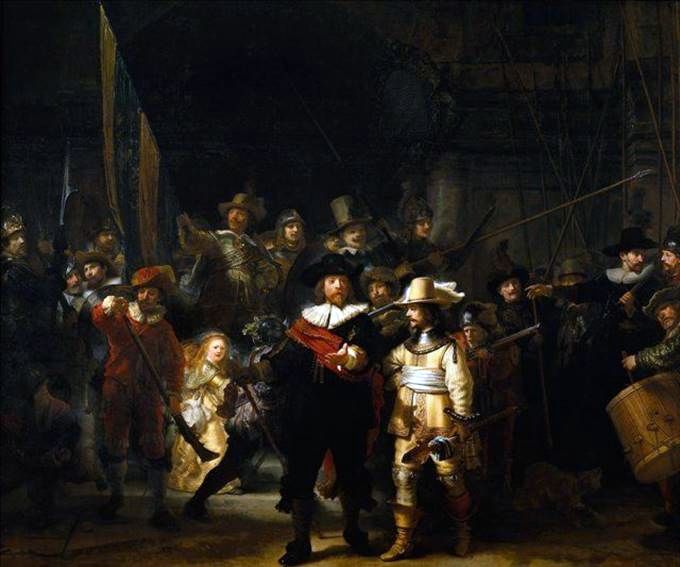 Riffelföretagets tal   Rembrandt Harmens Van Rhine