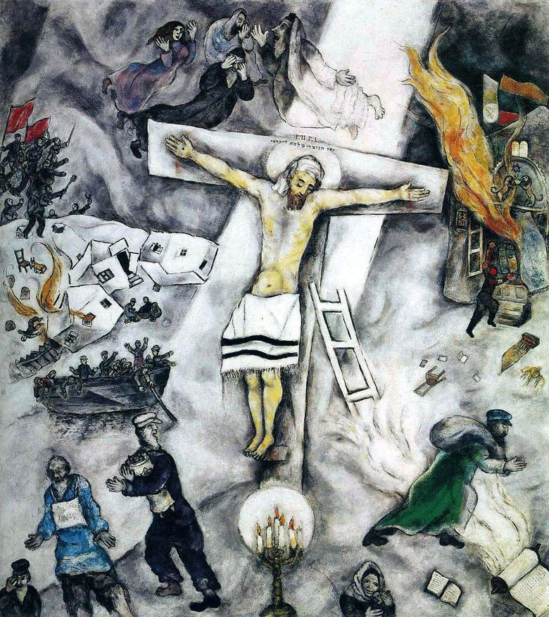 White Crucifix   Marc Chagall