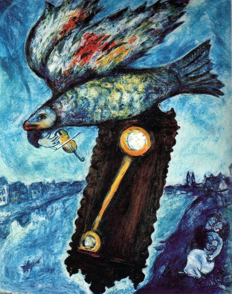 Tiden är en flod utan banker   Marc Chagall