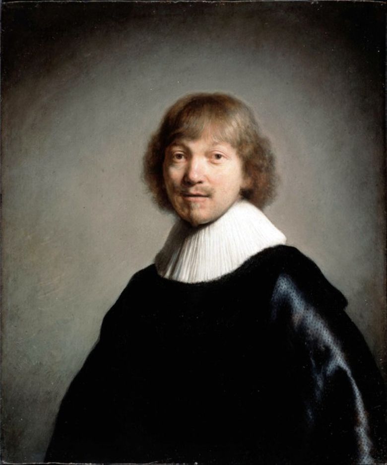 Porträtt av Jacques de Heyne III   Rembrandt Harmens Van Rhine