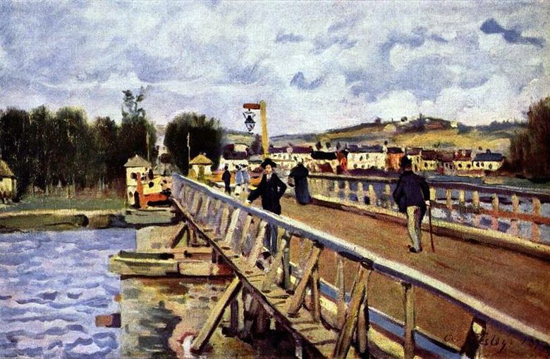 Bridge i Argentee   Alfred Sisley