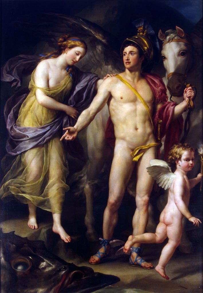 Perseus och Andromeda   Anton Raphael Mengs