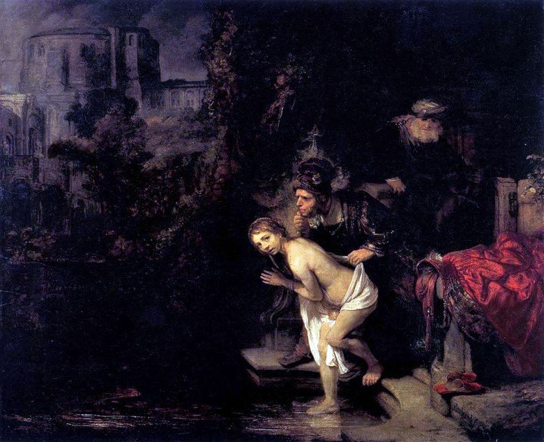 Susanna och de äldre   Rembrandt Harmens Van Rhine