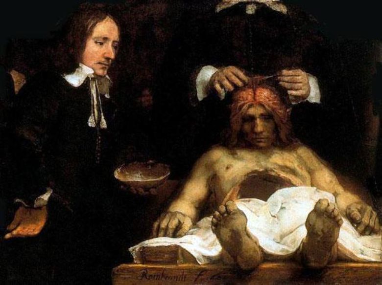 Dr. Deimans anatomilektion   Rembrandt Harmens Van Rhine