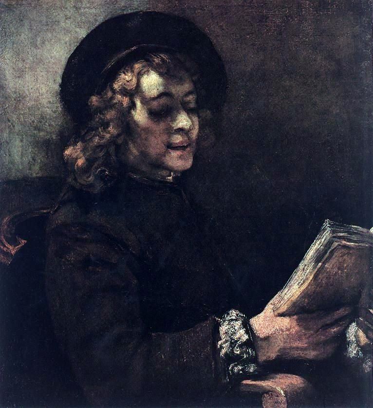 Titusläsare   Rembrandt Harmens Van Rhine