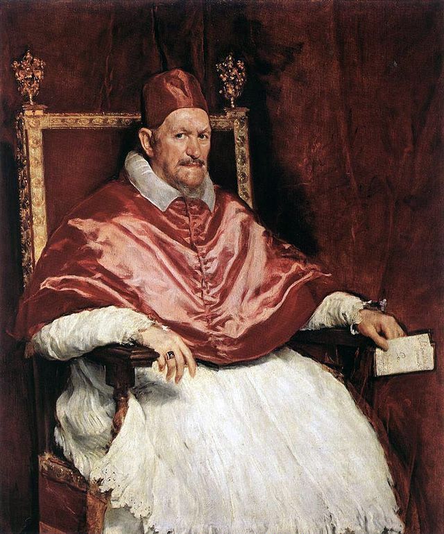 Porträtt av påven oskyldiga X   Diego Velasquez