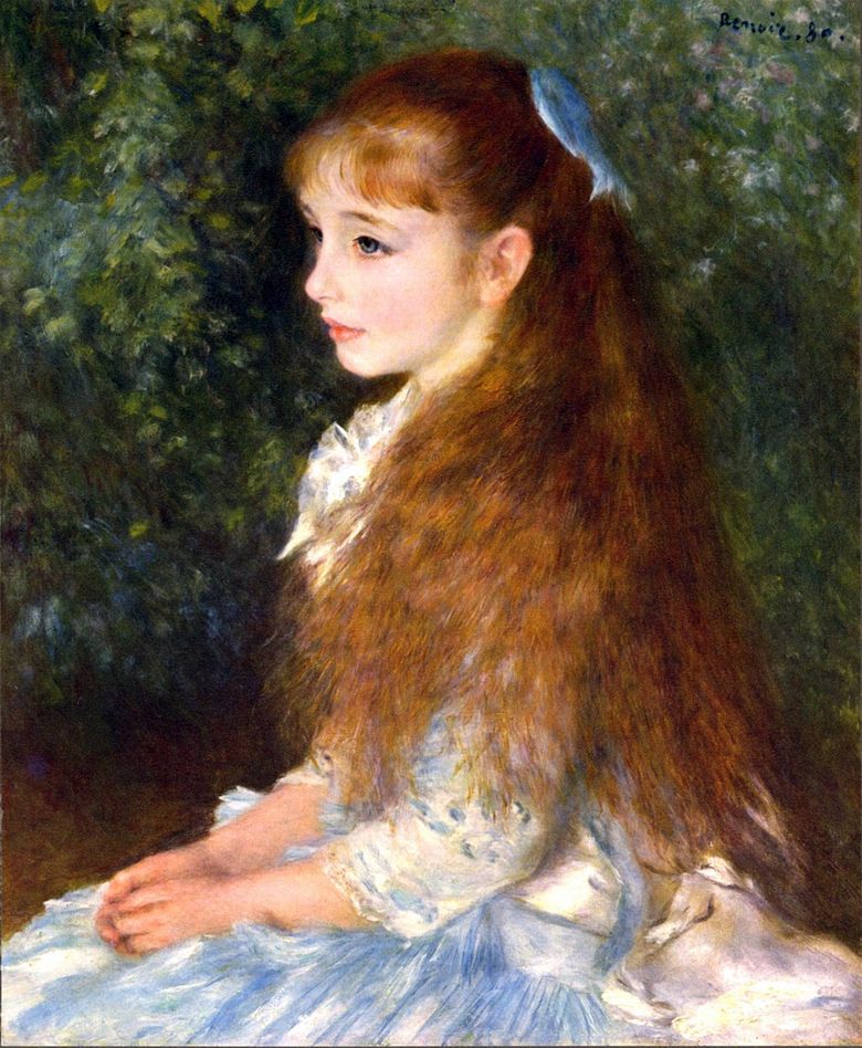 Porträtt av Irene Caen dAnverse   Pierre Auguste Renoir