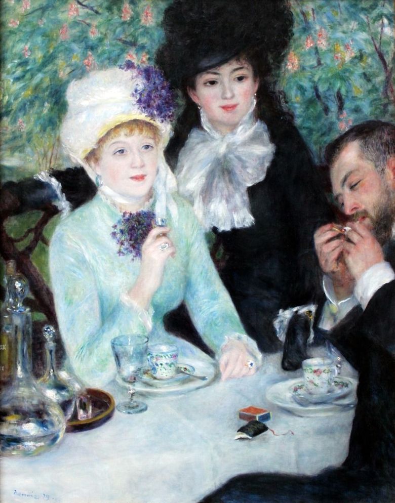 Efter frukost   Pierre Auguste Renoir