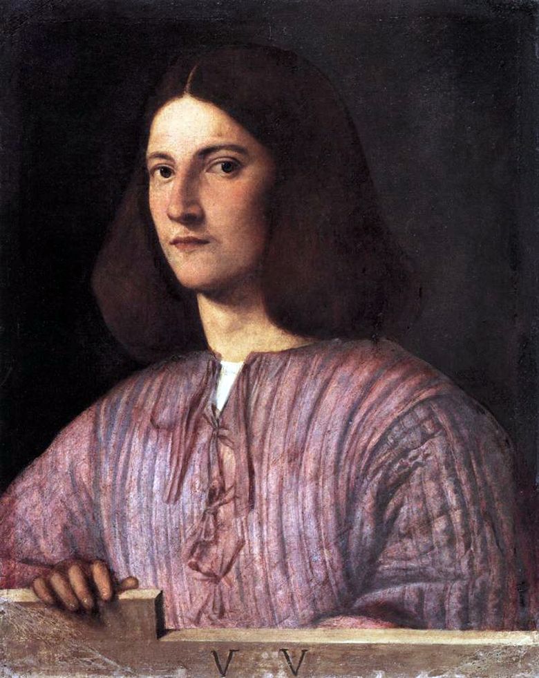 Porträtt av en ung man   Giorgione