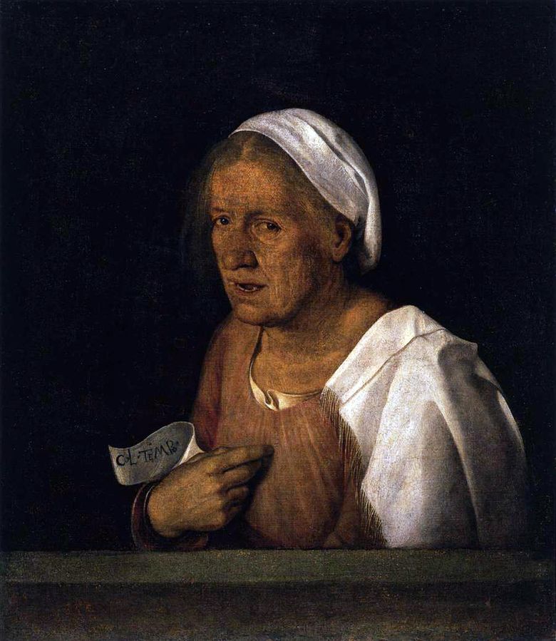 Den gamla kvinnan   Giorgione