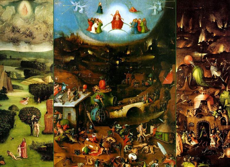 Den sista domen   Hieronymus Bosch