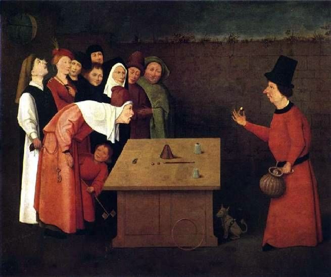 Magiker Quack   Hieronymus Bosch