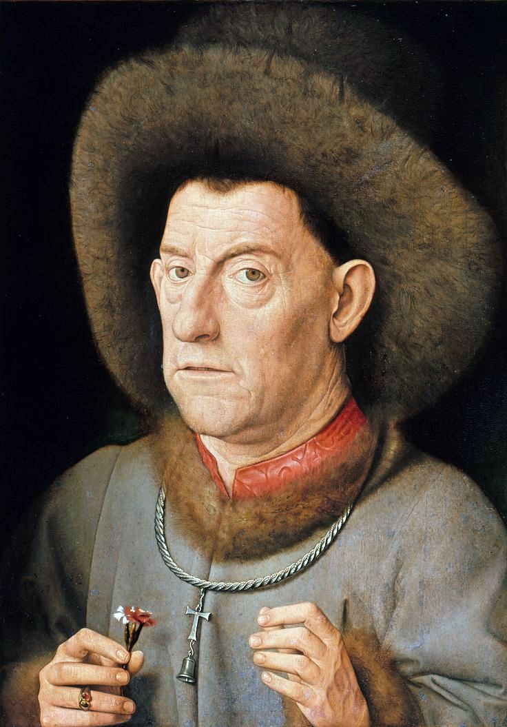 Mannen med kryddnejlika   Jan van Eyck