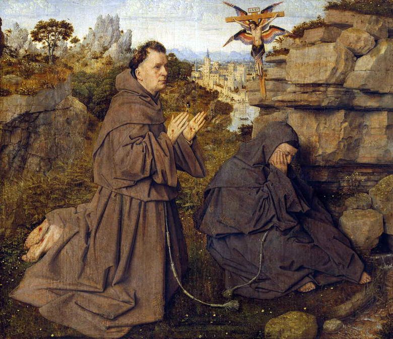 Stigmatisering av St. Francis   Jan van Eyck