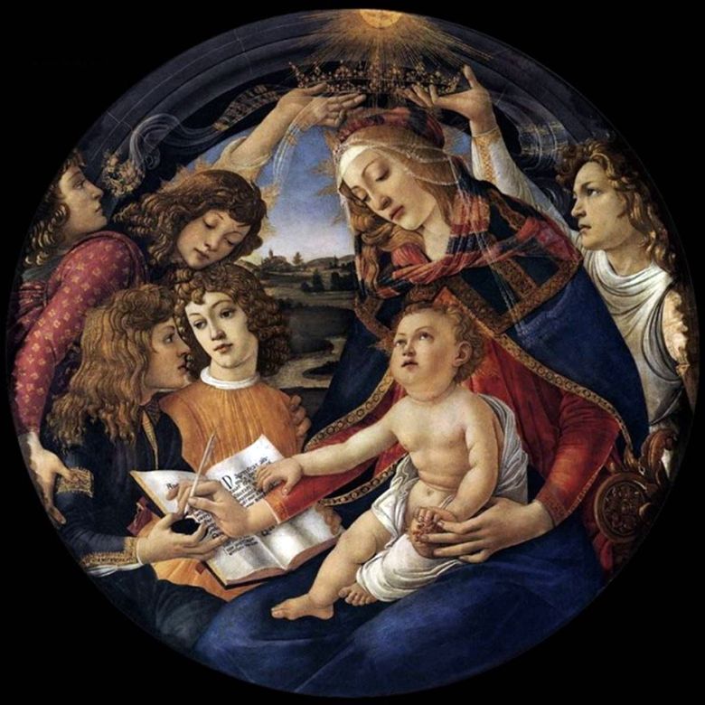 Madonna Magnificat   Sandro Botticelli