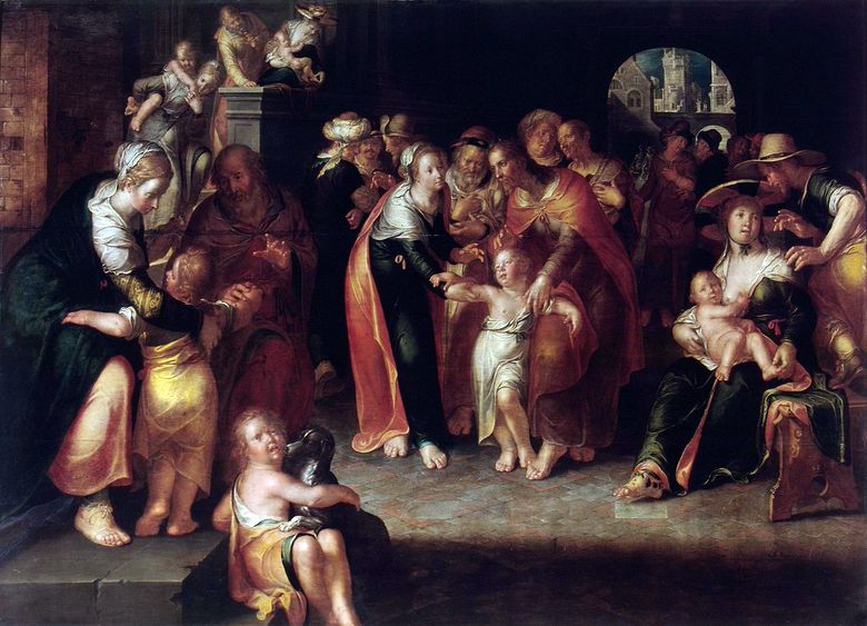 Kristus och barnen   Joachim Eyteval