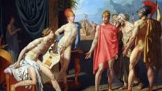 Ambassadörer i Agamemnon i Achilles tält   Jean Auguste Dominique Ingres
