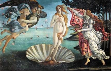 Födelsen av Venus   Sandro Botticelli