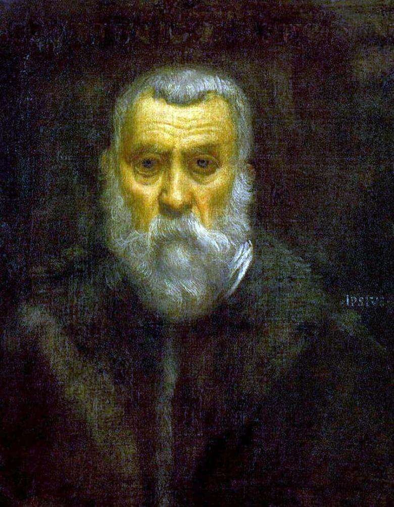 Självporträtt   Jacopo Tintoretto