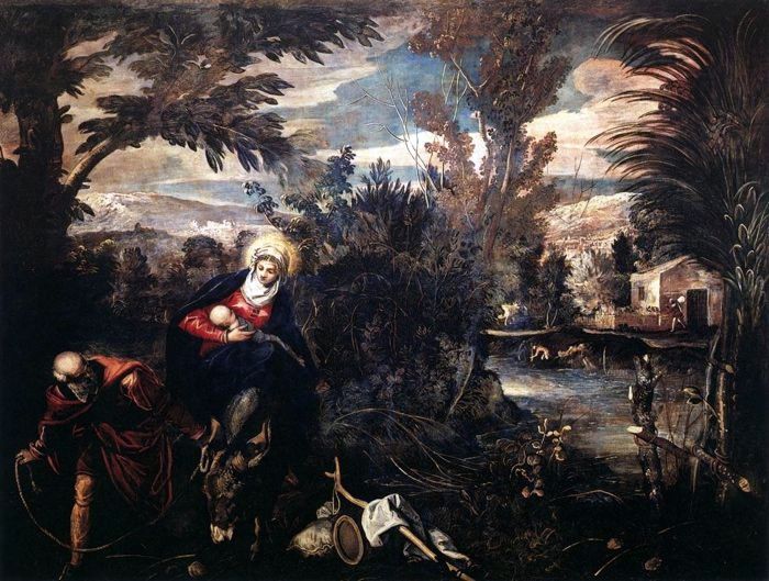 Carrying the Cross   Jacopo Tintoretto