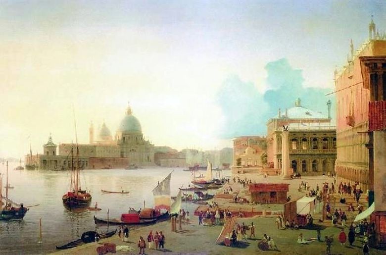 Invallning av degli Schiavoni i Venedig   Alexander Mordvinov