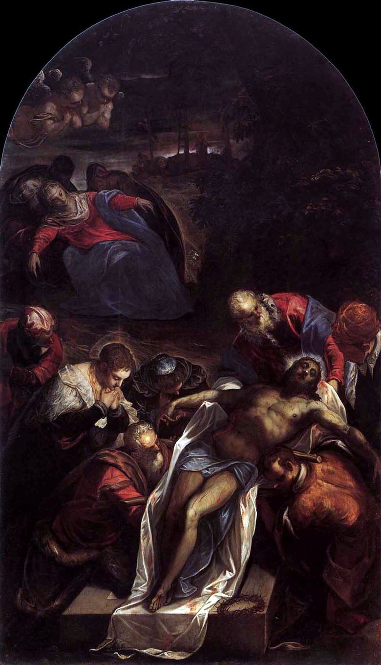 Begravning   Jacopo Tintoretto
