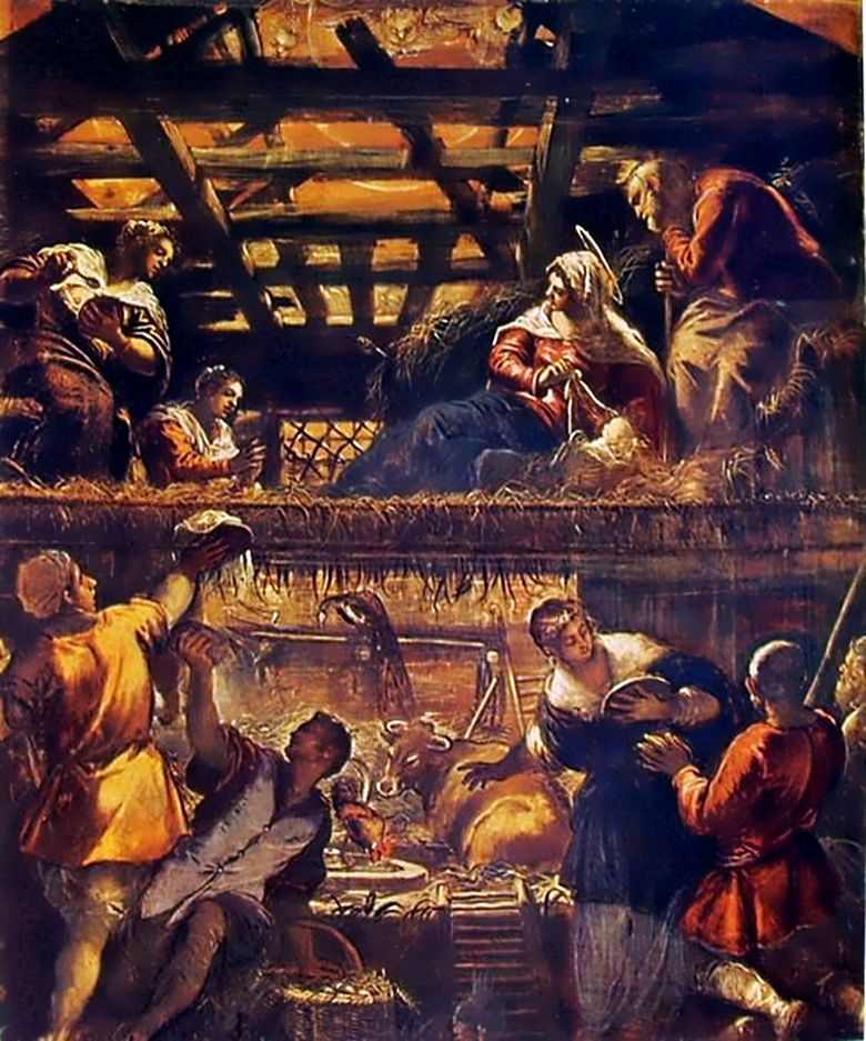 Hjältarnas tillbedjan   Jacopo Tintoretto