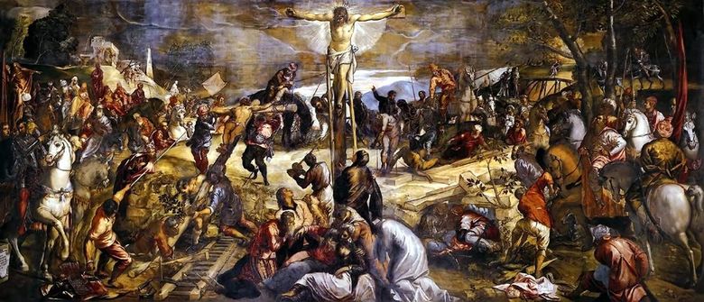 Korsfästelse (Golgata)   Jacopo Tintoretto