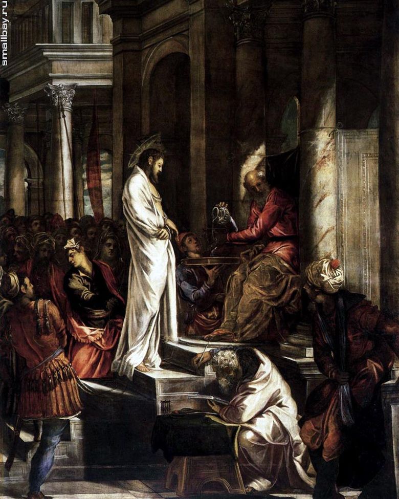Kristus före Pilatus   Jacopo Tintoretto