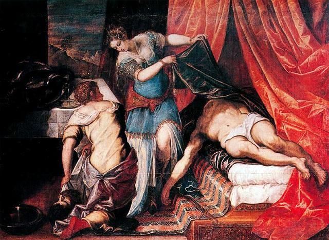 Judith och Holofernes   Jacopo Tintoretto