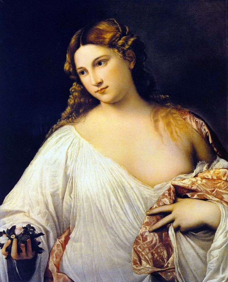 Flora   Titian Vecellio
