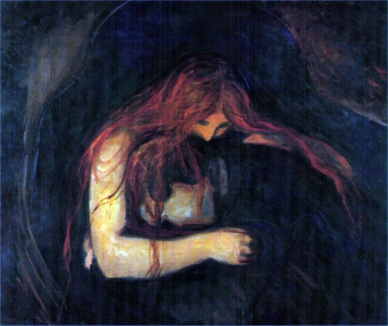Vampyr   Edvard Munch