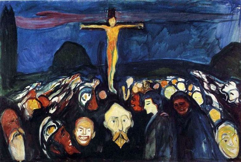 Golgata   Edvard Munch