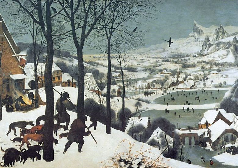 Jägare i snön   Peter Bruegel