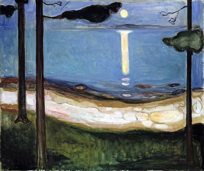 Månsken   Edvard Munch