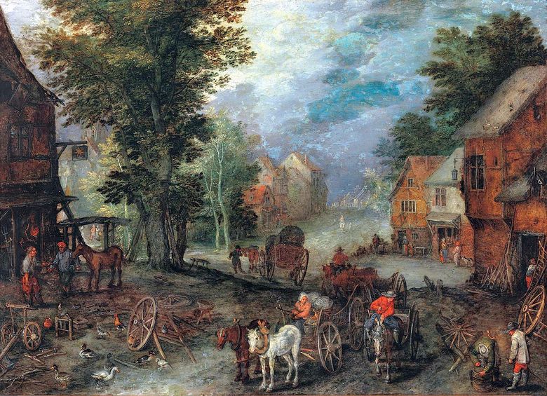 Landskap   Jan Bruegel
