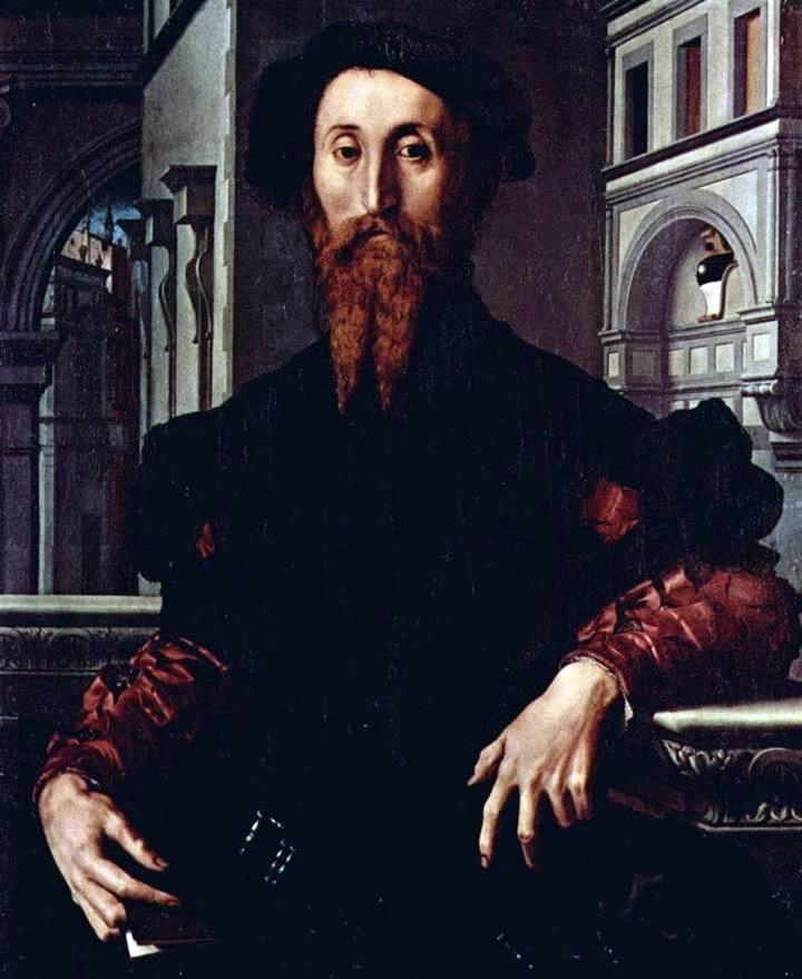 Porträtt av Bartolomeo Panchatica   Agnolo Bronzino